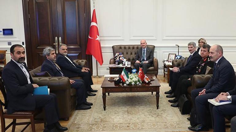 Bakan Soylu, İran İslam Cumhuriyeti Ankara Büyükelçisini kabul etti