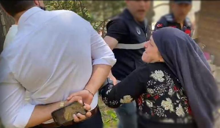 İnekli protestocunun kaçak ahırının yıkımında ortalık karıştı