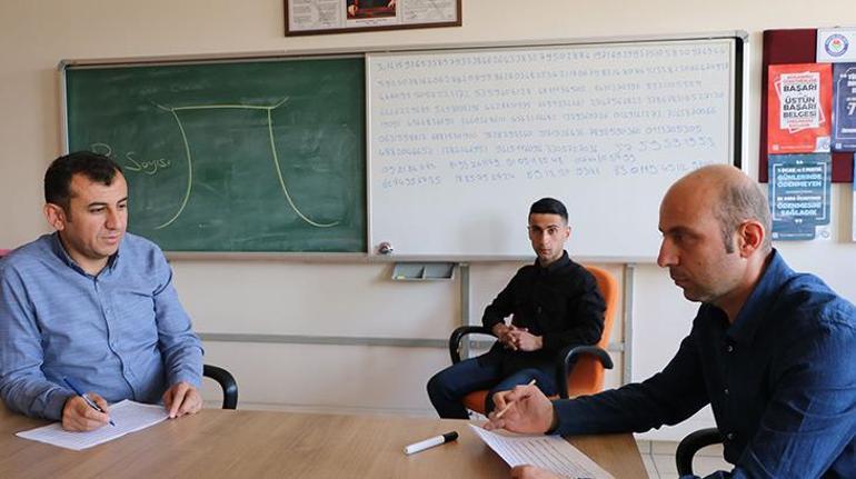 Yüksekovalı öğrenci, Pi sayısıyla Türkiye rekoru kırdı