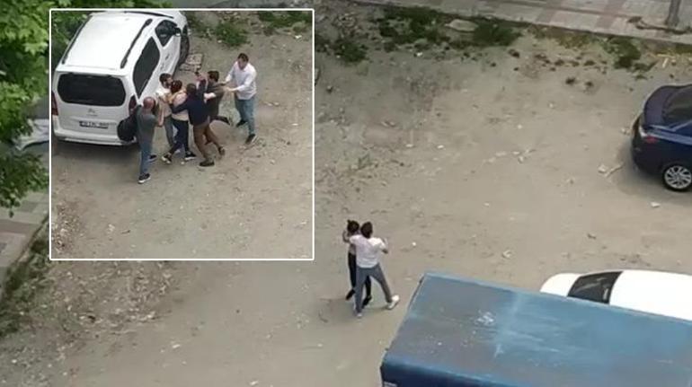 Bağcılarda kadını dövene engel olmak istediler başlarına gelmeyen kalmadı