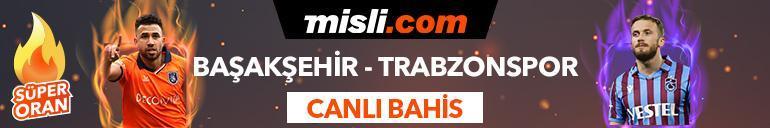 Başakşehir - Trabzonspor maçı Tek Maç ve Canlı Bahis seçenekleriyle Misli.com’da