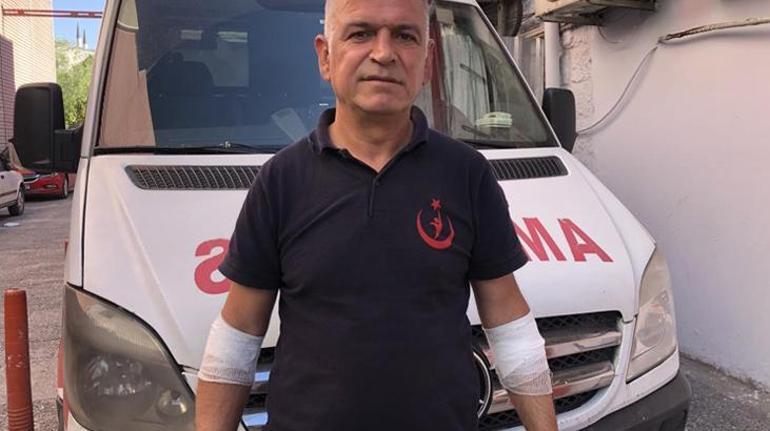 Öfkeli baba hastanede dehşet saçtı Önce kızına, sonra sağlıkçılara saldırdı