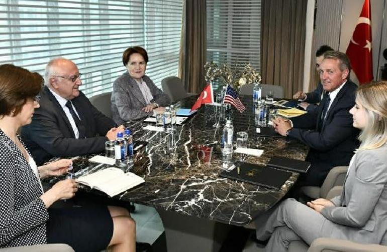 Akşener, ABD Büyükelçisi Flakei kabul etti