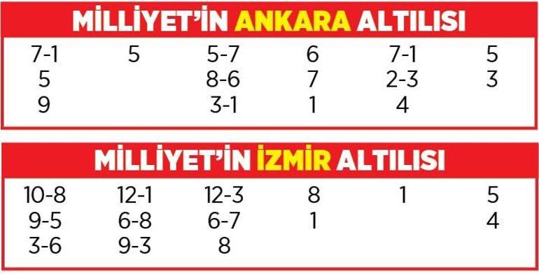 Altılı ganyanda bugün (26 Mayıs)