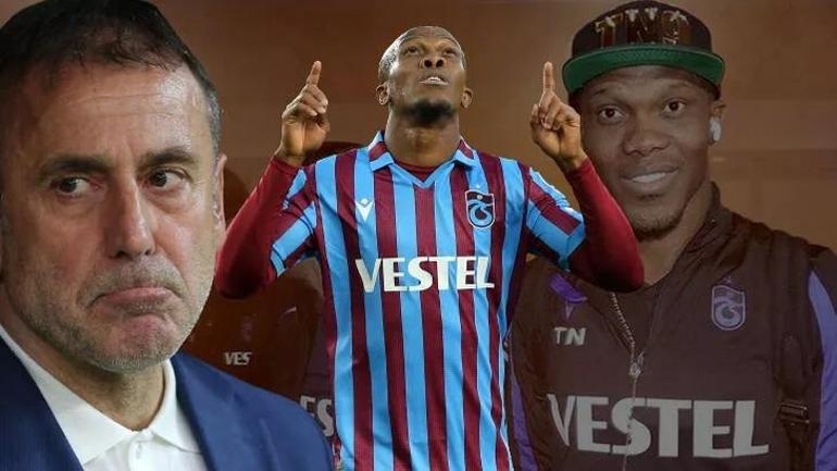 Trabzonsporda Nwakaeme krizi Yine masadan kalktı