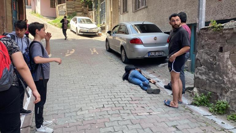İstanbul’da akılalmaz olay: Hırsız kaçtığı çatıdan çocuğun üstüne düştü