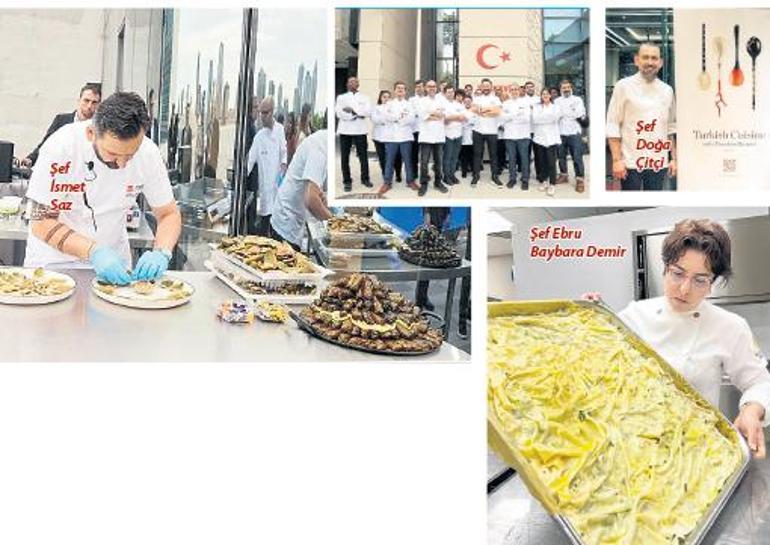 Türk Mutfağı Haftası için şefler iş başında
