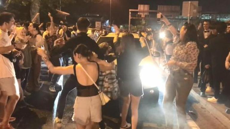 Şişli’de konser sonrası eğlence caddeye taştı, polis müdahale etti