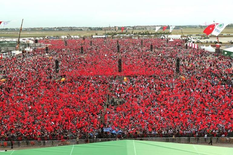 Son dakika: 560 bin kişi ile fetih şöleni Erdoğan: Son nefesimize kadar buradayız