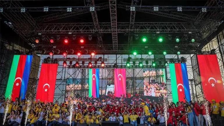 Azerbaycan’da TEKNOFEST rüzgârı esti, yüz binler TEKNOFEST’i kucakladı