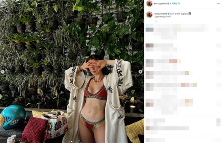 Burcu Özberkten yeni pozlar
