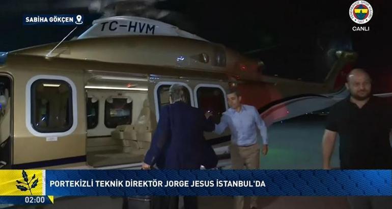 Son dakika: Jorge Jesus gece yarısı İstanbula geldi Fenerbahçe resmen açıkladı