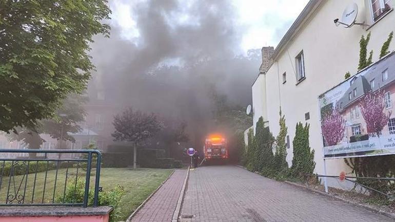 Çekyada huzur evinde feci yangın Çok sayıda yaralı var