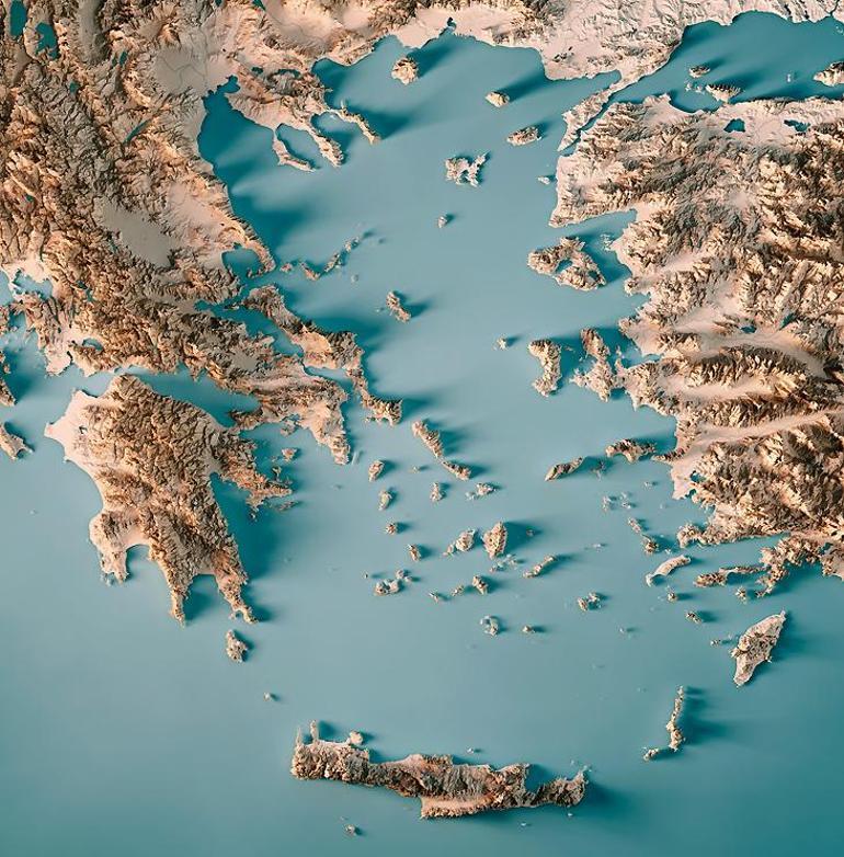 SON DAKİKA : Skandal haritalar Yunan medyası: Erdoğan Yunanistanla cepheden bir çatışmayla yüz yüze
