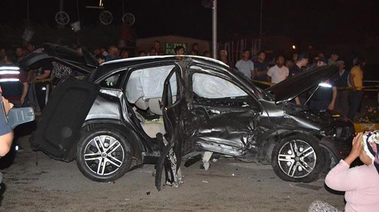 Salihlide trafik kazası; 1 ölü, 3ü ağır 6 yaralı