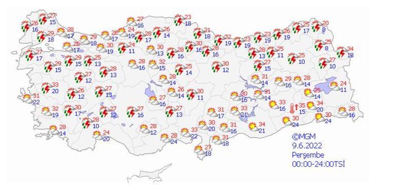 Meteoroloji uyardı İstanbul dahil Öğleden sonra başlıyor