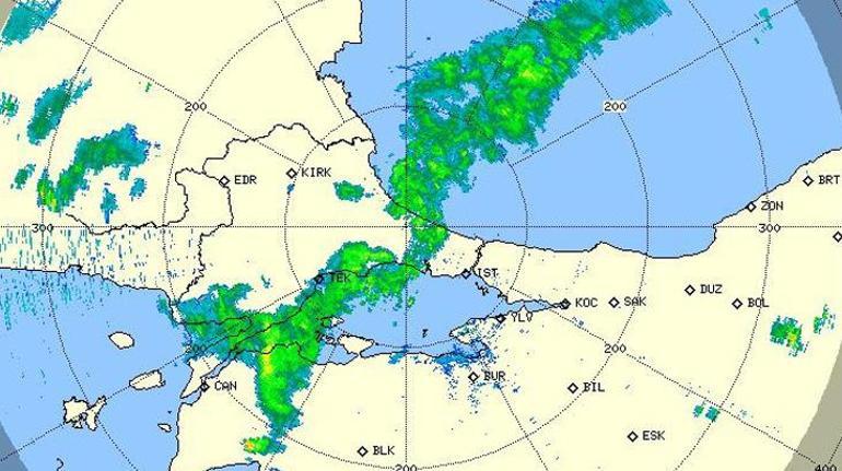 Son dakika... Uyarıların ardından İstanbulda yağış başladı