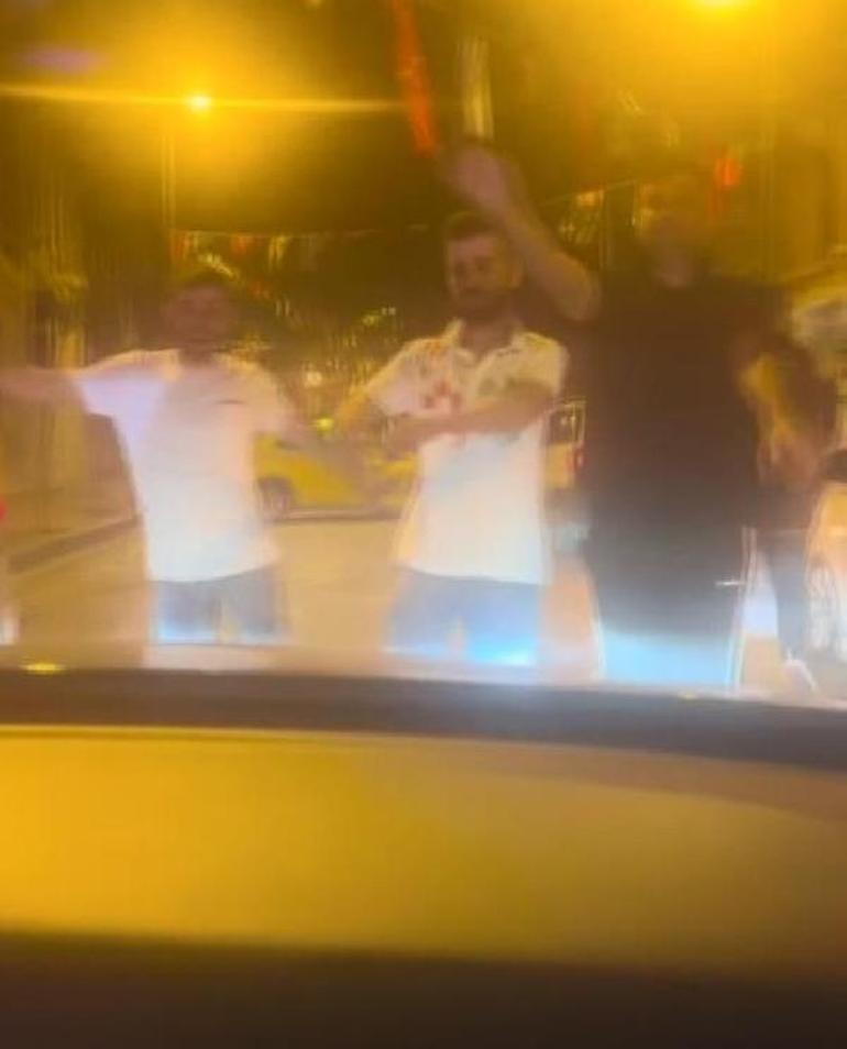 Çekici üzerinde asker eğlencesi eğlence pes dedirtti