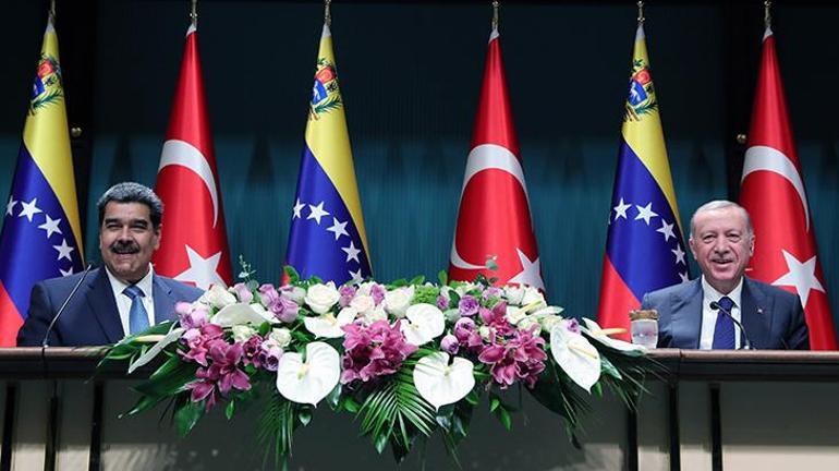 Maduro ile ortak basın toplantısı düzenleyen Erdoğandan net mesaj: NATO teröre çanak tutan bir örgüt değildir