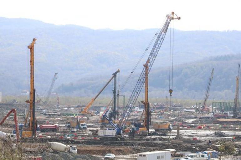 Karadeniz gazı için borular döşenmeye başlandı