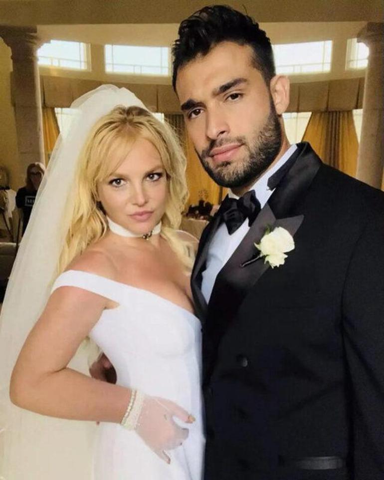 Britney Spears ve Sam Asgharinin düğününden ilk kareler