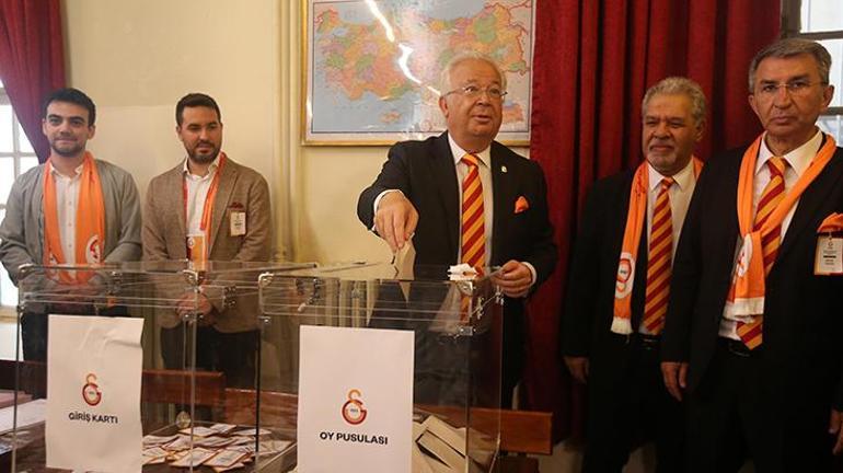 Galatasarayda ikinci Dursun Özbek dönemi Seçim sonuçları açıklandı