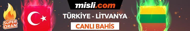 Türkiye - Litvanya maçı Tek Maç ve Canlı Bahis seçenekleriyle Misli.com’da