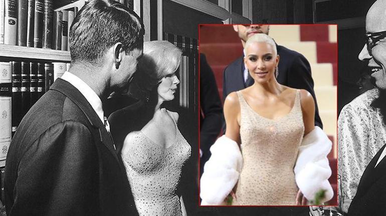 Sosyal medyayı sallayan iddia Marilyn Monroenun elbisesini bu hale getirdi