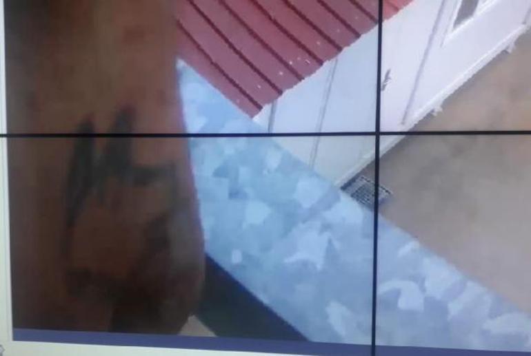 Kablo hırsızını kurt kafası dövmesi yakalattı
