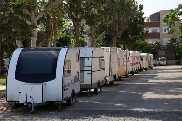 Antalyada karavan işgaline yasak geliyor