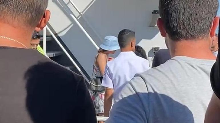 Koltuk tartışması, deniz otobüsünü geri döndürdü
