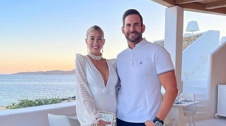 Eski ve yeni eşi arasında ipleri koparan paylaşım Tarek El Moussa ve Christina Haack...