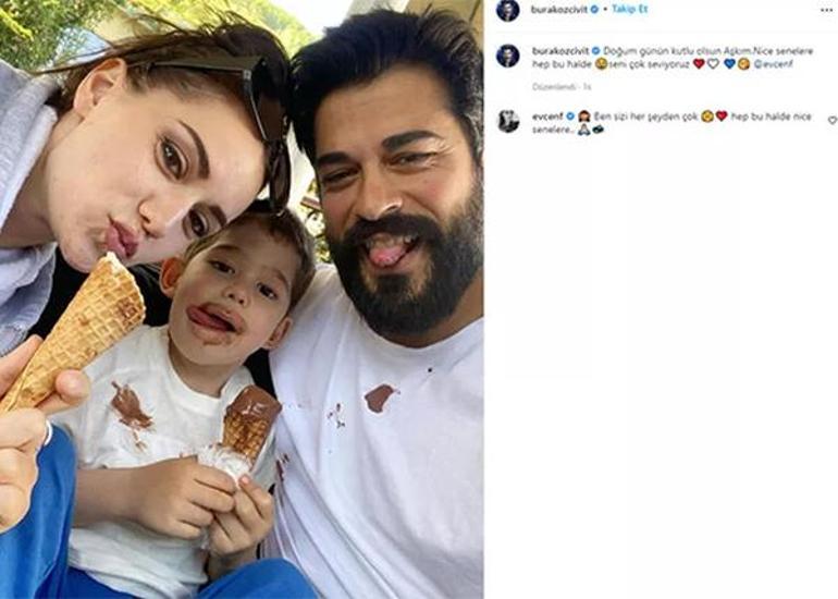 Fahriye Evcen ile Burak Özçivitin ikinci çocuk heyecanı Karan ile stajımı tamamladım