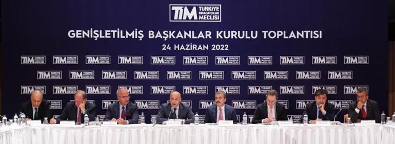 Merkez Bankası Başkanı Şahap Kavcıoğlundan TİM’e ziyaret