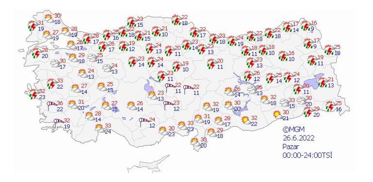 AFAD ve Meteorolojiden peş peşe uyarılar Kuvvetli geliyor
