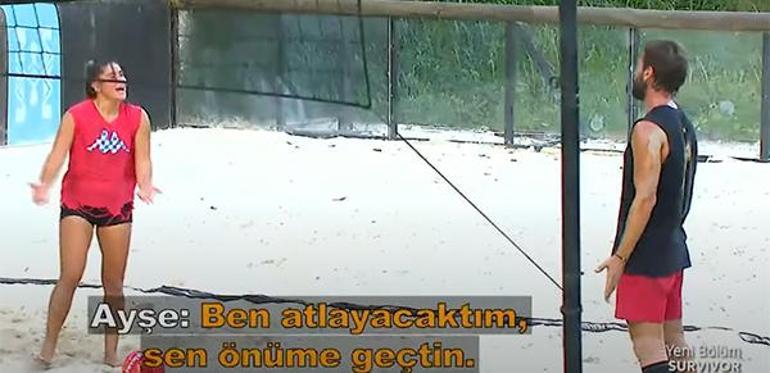 Survivorda Ayşe-Adem gerilimi Sen önüme geçtin