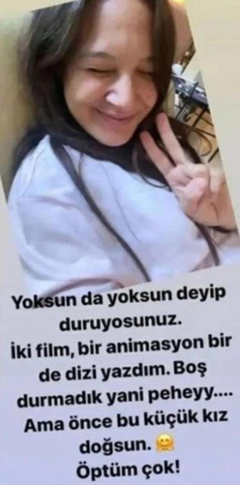 Anne olmak için gün sayan Gupse Özaydan karnı burnunda ilk poz