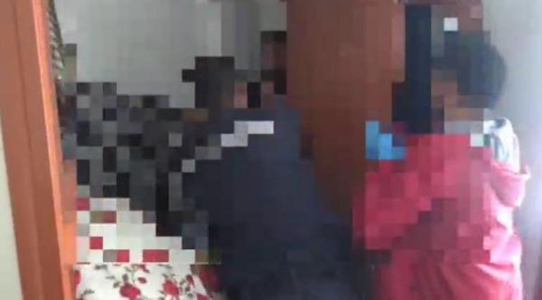 Köpeği öldürdü, evi kurşunladı Saklandığı gardıropta yakalandı