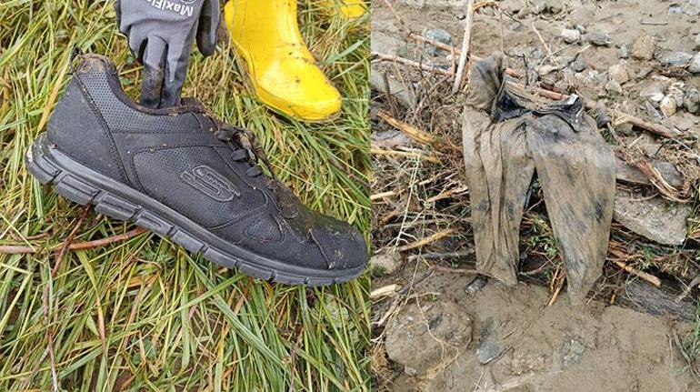 Selde kaybolmuştu 22 yaşındaki gencin kıyafeti ve ayakkabısı bulundu