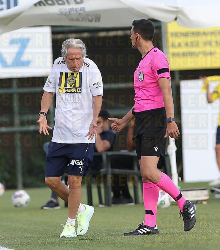 Fenerbahçede Jorge Jesustan hakeme tepki Yaptığı hamle golü getirdi