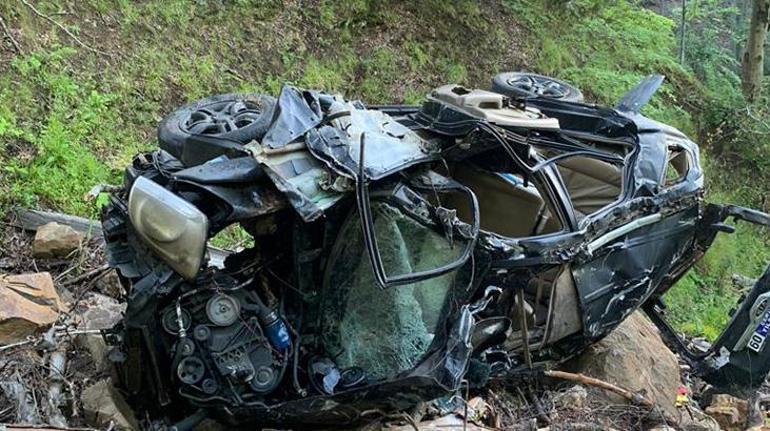 Kızının düğünü için davetiye bıraktı Cipiyle 200 metreden uçtu