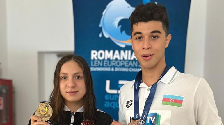 Avrupa Gençler Yüzme Şampiyonasına Türkiye damga vurdu