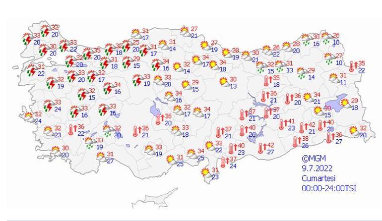 Bayramda hava durumu nasıl olacak İstanbul, Ankara, Antalya, İzmir, Bursa hava durumu nedir