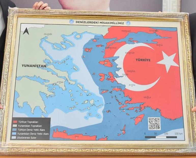 Yunan medyası manşetten veriyor MHP lideri Bahçeliye hediye edildi