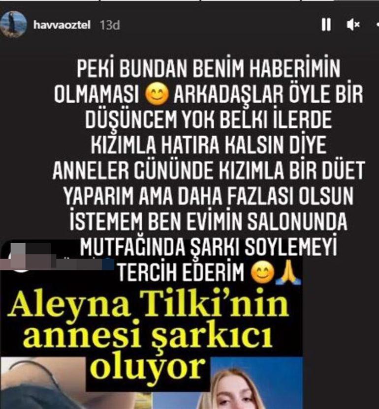 Aleyna Tilki: Şimdi bunu konuşmak istemiyorum