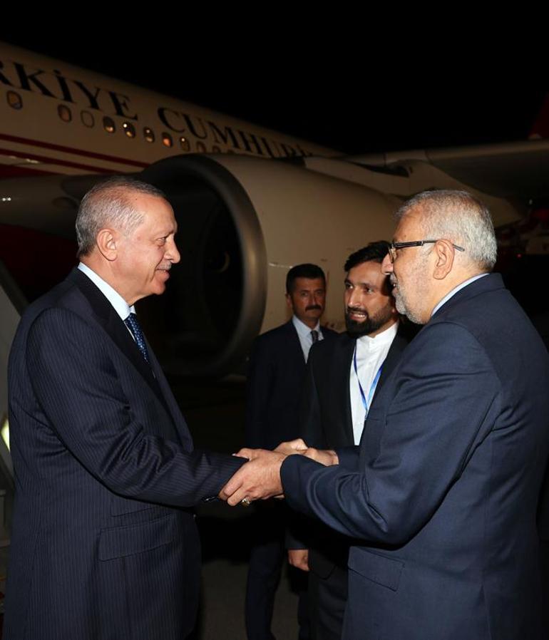 Cumhurbaşkanı Erdoğan İran’a gitti