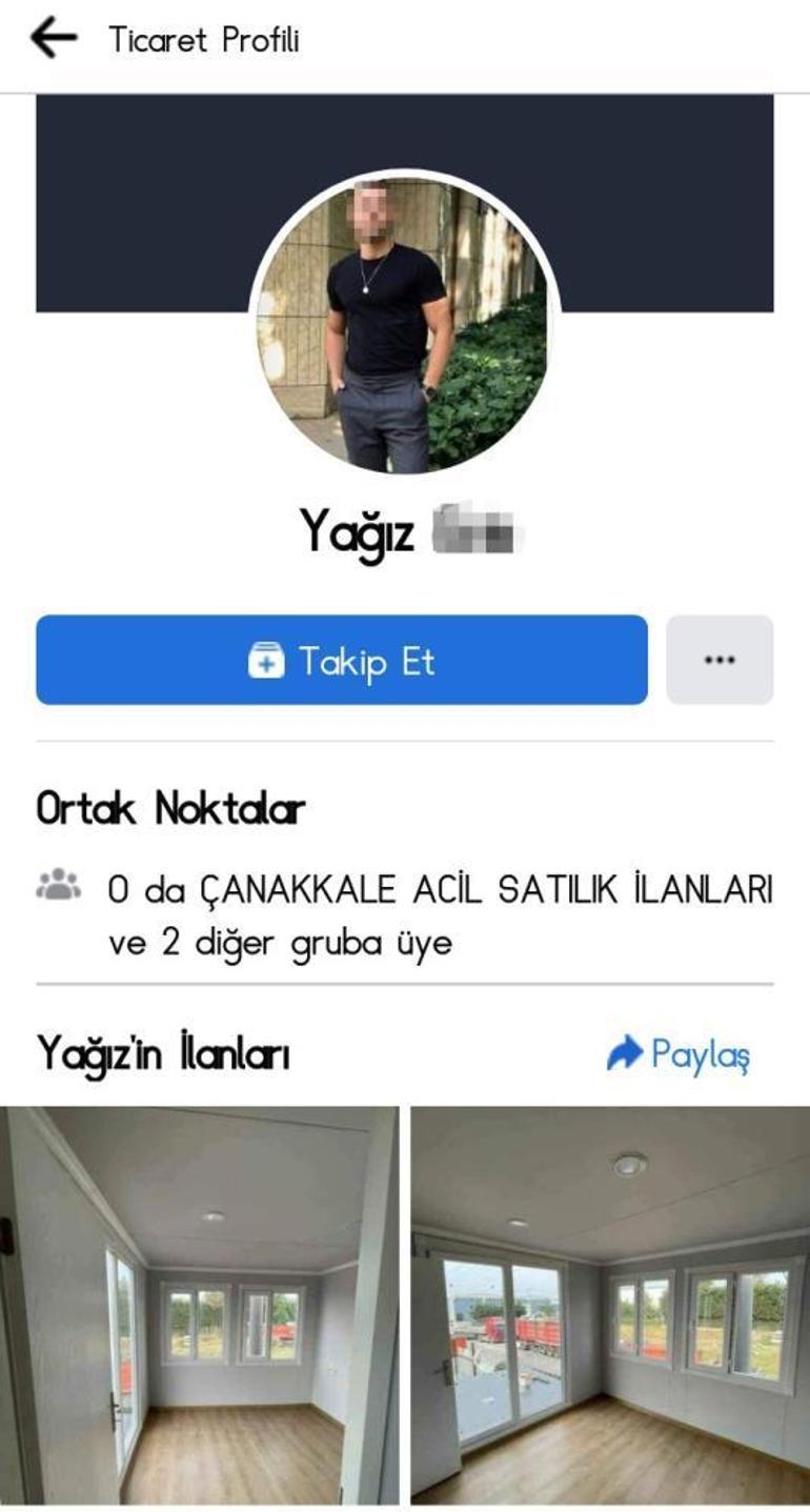 İnternette gördüğü konteyner ev ilanı pahalıya patladI