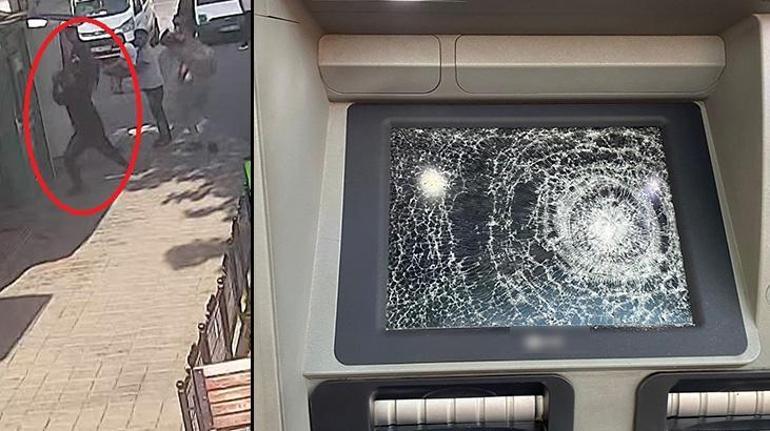 20 gün arayla ATM’lere tek tek çekiçle saldırdı