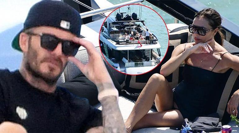 Victoria-David Beckham çiftinin İtalya tatili Kocanı çalabilir miyim