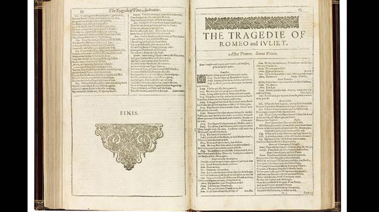 Shakespeare’in oyunlarının toplu olarak basıldığı kitap, yaklaşık 2.5 milyon dolara satıldı